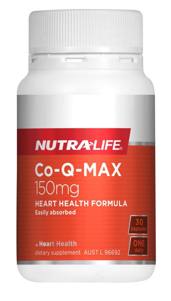 Nutralife Co Q Max 150mg Heart formula 30 caps