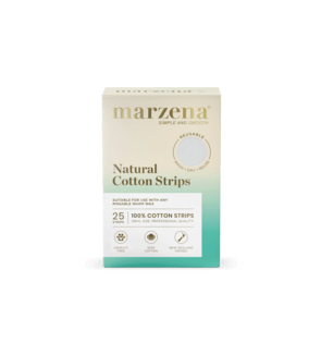 Marzena Natural Cotton Strips 25's