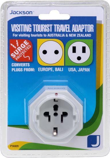Jackson Outlet Travel Adaptor with Surge Protection-PTA929