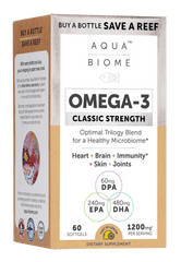 Enzymedica Aqua Biome Fish Oil Classic Strength 60 softgels