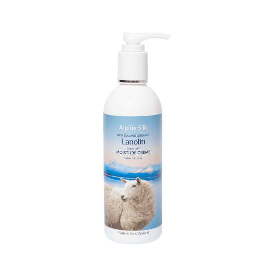 Alpine Silk Organic Lanolin Moisture Cream Pump 240ml