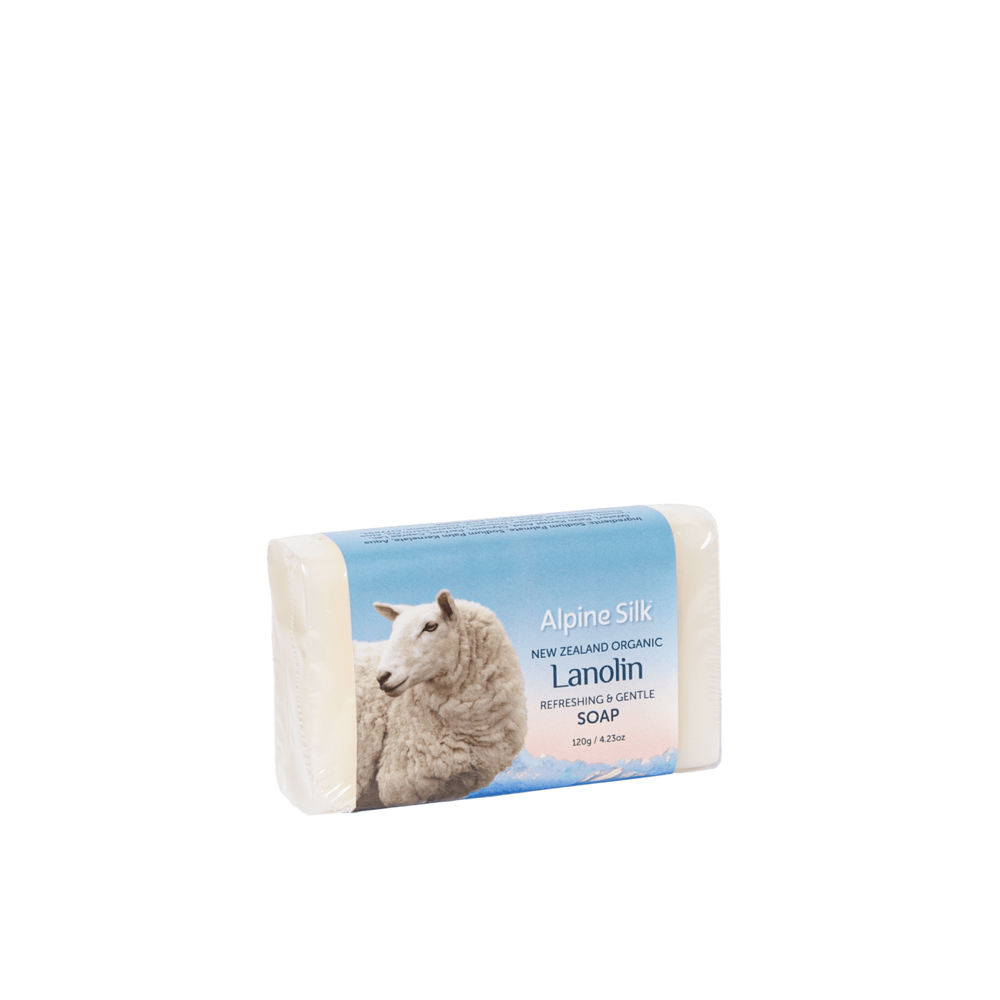 Alpine Silk Organic Lanolin Soap 120g