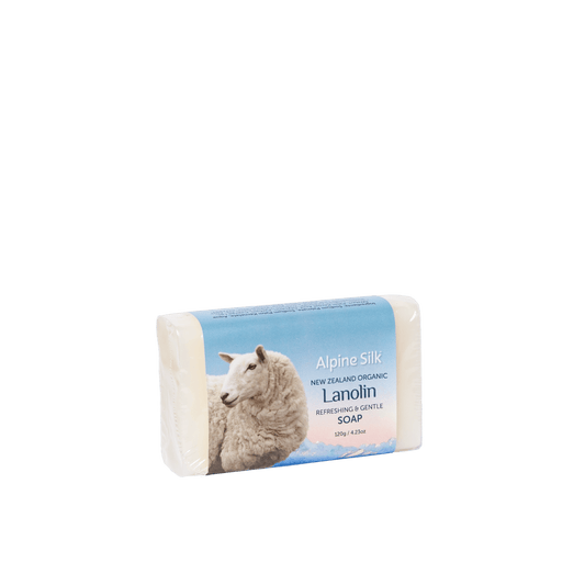 Alpine Silk Organic Lanolin Soap 120g
