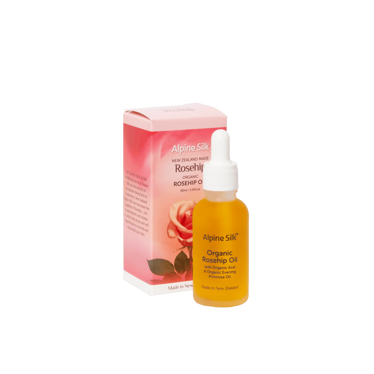 Alpine Silk Certified Organic Rosehip Oil 30ml