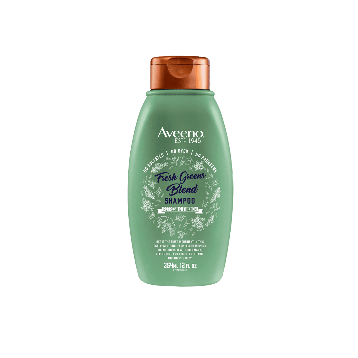 AVEENO FRESH GREENS BLEND SHAMPOO 354ml