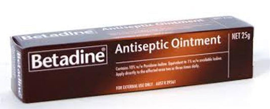 BETADINE Antiseptic Ointment 25g 2 pack - DominionRoadPharmacy