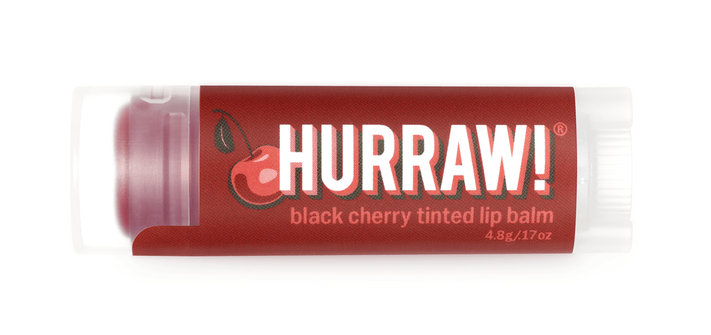 HURRAW Black Cherry Tinted Lip Balm