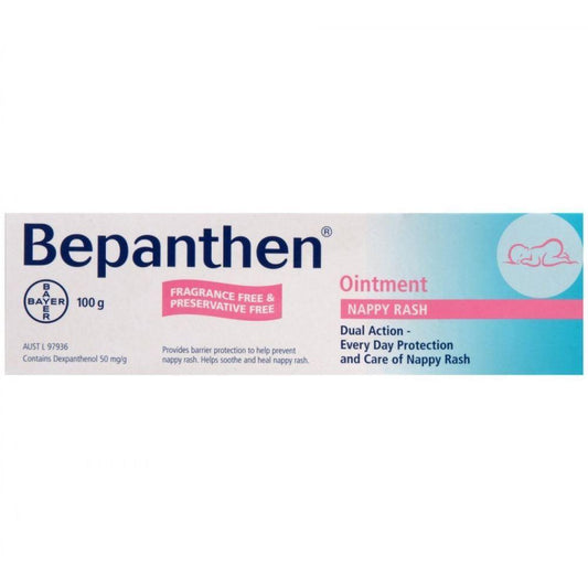 Bepanthen Nappy Rash Ointment 100g - DominionRoadPharmacy