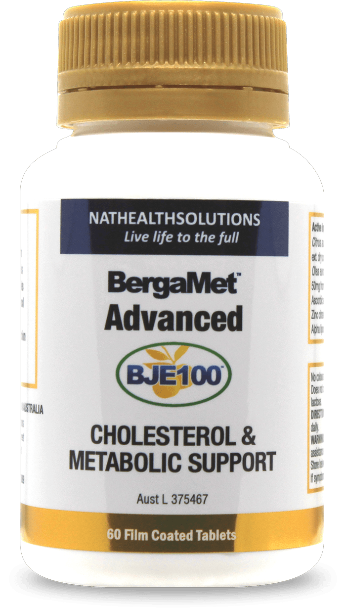 BergaMet Advanced Cholesterol & Metabolic Support 60 Tabs - DominionRoadPharmacy