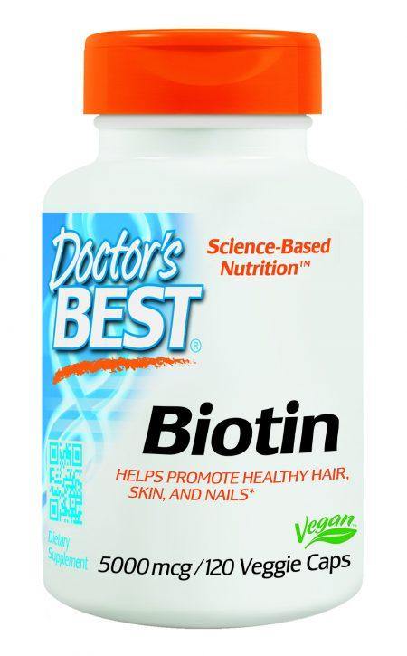 Doctor's Best Biotin 5000mcg 120 Veggie Caps - DominionRoadPharmacy