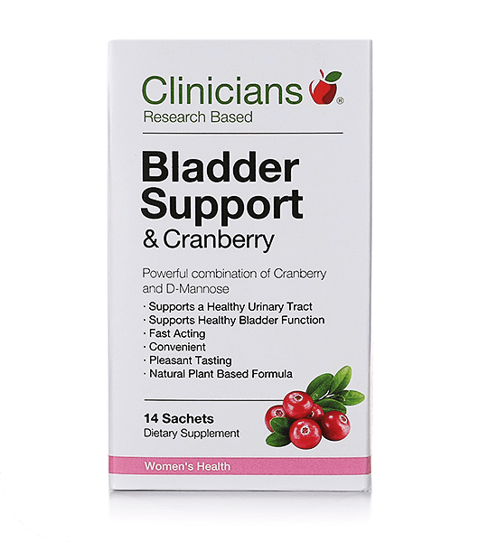 Clinicinas Bladder Support and Cranberry Sachets 14's
