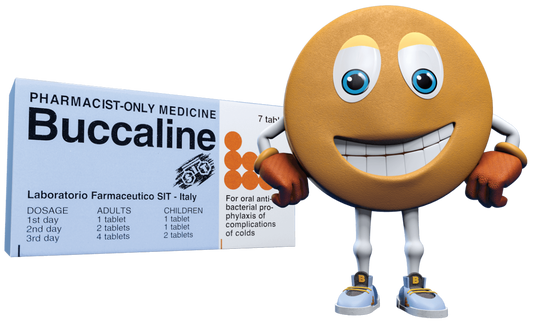 Bucclaine Natural Active Oral Vaccine 7 Tablets Pharmacist Only Medicine