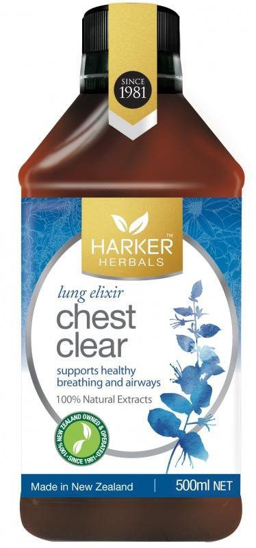 Malcolm Harker 642 Chest Clear Lung Elixir 500ml - DominionRoadPharmacy