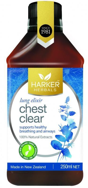Malcolm Harker 642 Chest Clear Lung Elixir 250ml - DominionRoadPharmacy