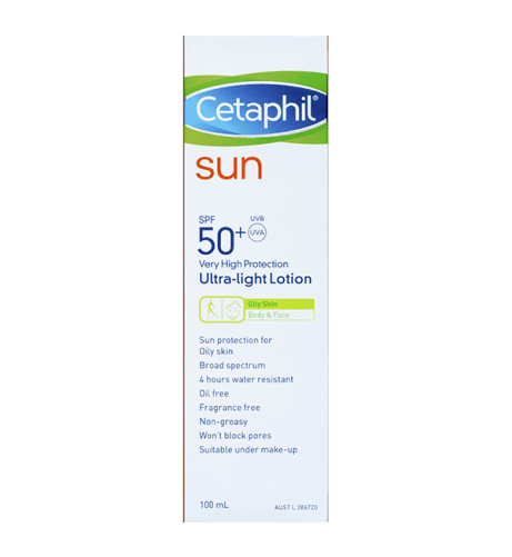 Cetaphil Sun SPF50+ Ultra-light Lotion 100ml