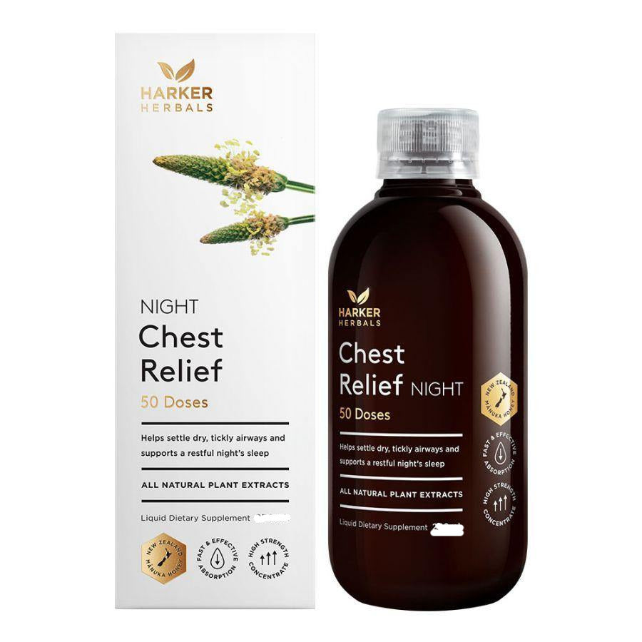 Harker Herbals Chest Relief NIGHT 250ml - DominionRoadPharmacy