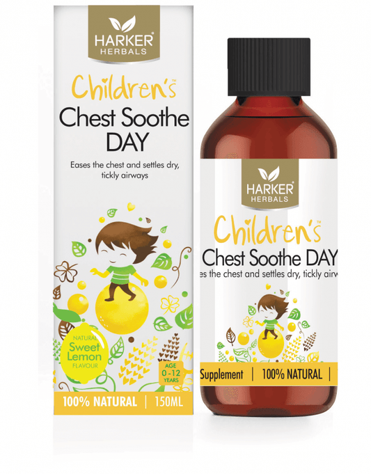 Harker Herbals Childrens Chest Soothe DAY Liquid 150ml-Sweet Lemon - DominionRoadPharmacy