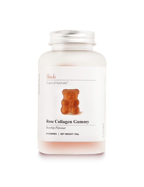 Rosa prima's Rose Collagen Gummy by UNICHI 60 Gummies - DominionRoadPharmacy