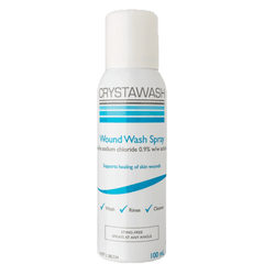 Crystawash® Wound Wash Spray 100ml - DominionRoadPharmacy