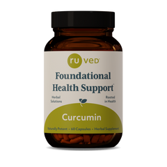 RuVed Curcumin - Foundational Health Support 60 Caps