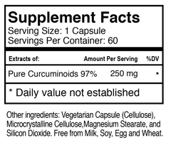 RuVed Curcumin - Foundational Health Support 60 Caps