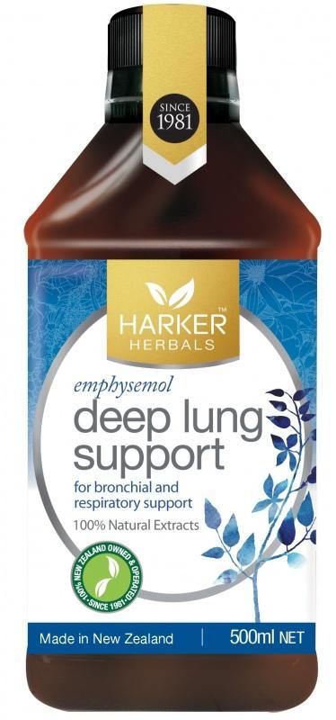 Malcolm Harker Deep Lung Support Emphysemol 500 ml - DominionRoadPharmacy