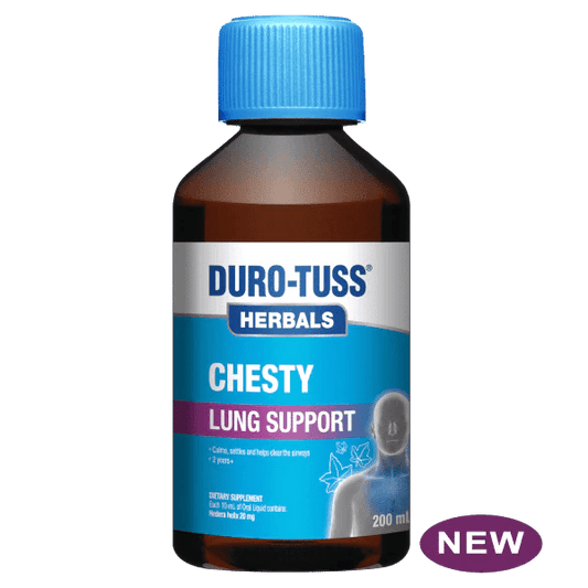DURO-TUSS Herbals Chesty Lung Support 200ml - DominionRoadPharmacy