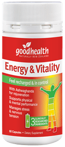 Good Health Energy &amp; Vitality 60 capsules