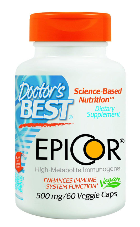 Doctor's Best EpiCor 500mg 60 Veggie Caps