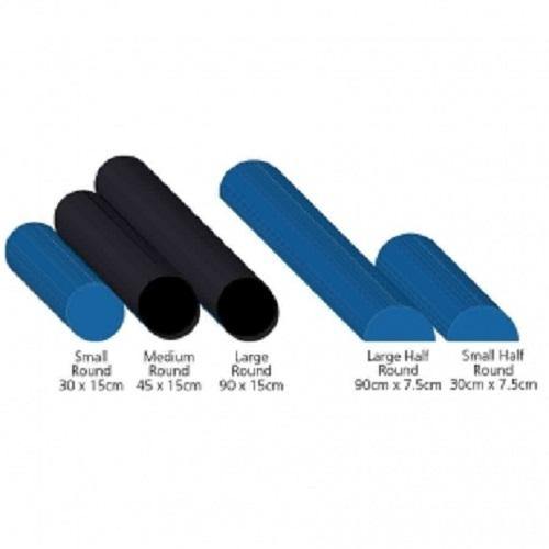 AllCare FOAM ROLLERS - FULL ROUND 45cm Extra Firm Black