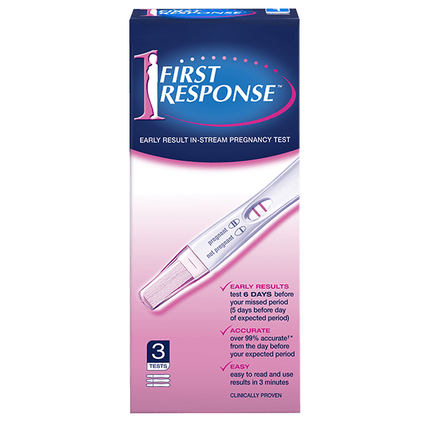 First Response Early Result In Stream Pregnancy Test