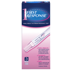 First Response Early Result In Stream Pregnancy Test