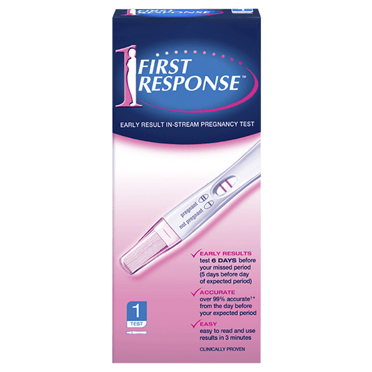 First Response Early Result In Stream Pregnancy Test