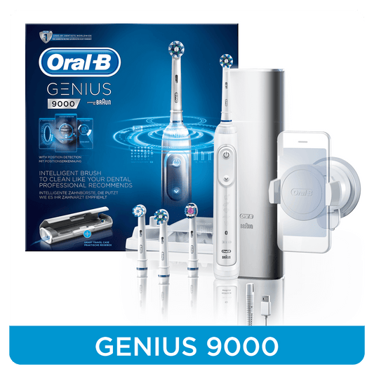 Oral B GENIUS 9000 White Electric Rechargeable Toothbrush