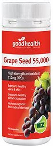 GOOD HEALTH Grape Seed 55,000mg 120 Capsules - DominionRoadPharmacy