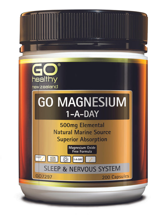 GO HEALTHY Go Magnesium 1-A-Day 200 Caps