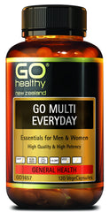 Go Healthy Go Multi Everyday 120 Vege Capsules