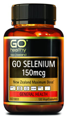 Go Healthy Go Selenium 150mcg 120 Vegecaps