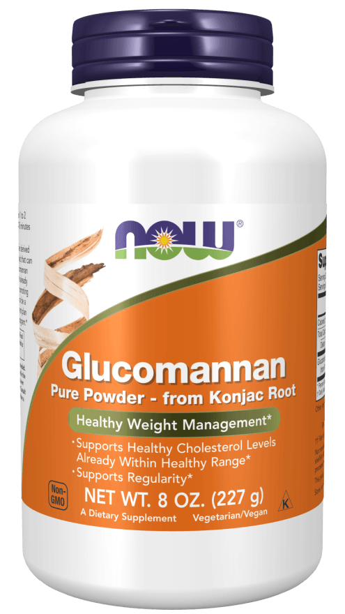 now Glucomannan Pure Powder 227 gm