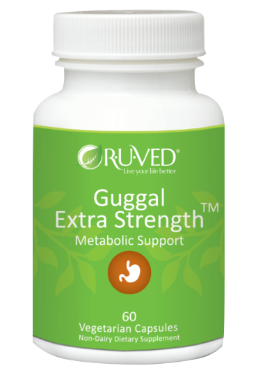 RuVed Guggul Power - Metabolic Support 60 Veg Caps