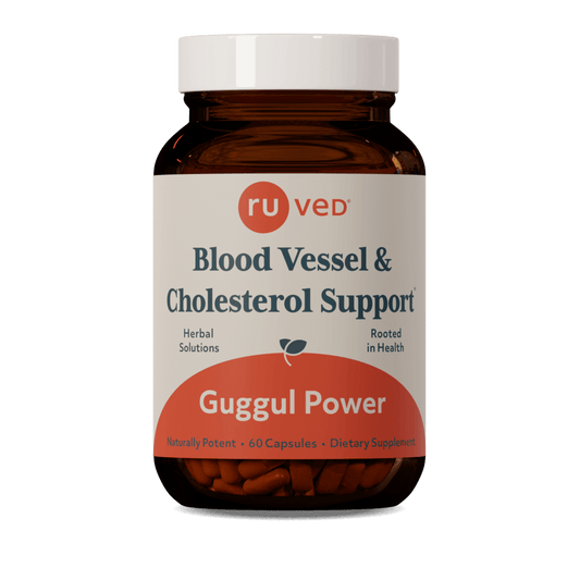 ru VeD  Blood Vessel and cholesterol support Guggul Power 60 capsules