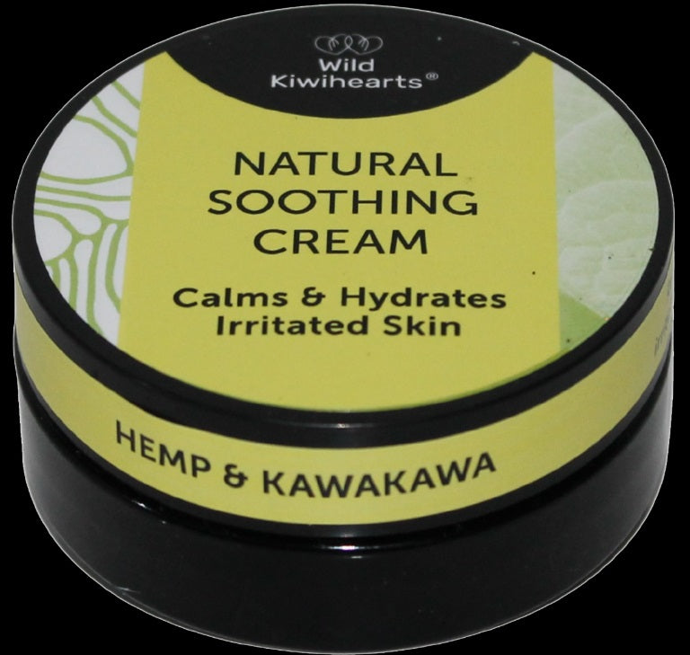 Natural Soothing Cream with Hemp &amp; Kawakawa 50ml &amp; 150ml