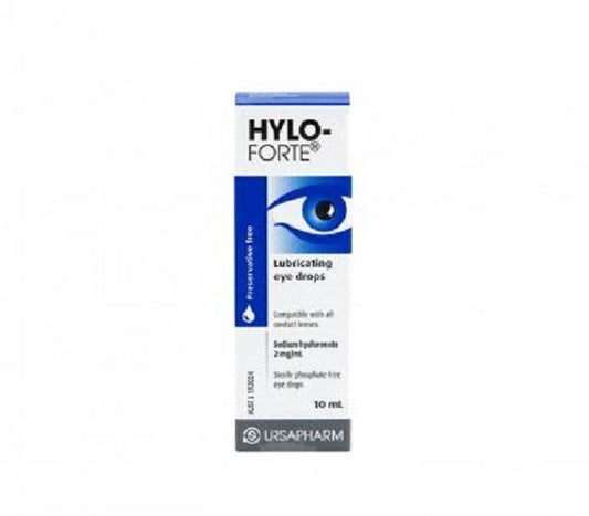 HYLO-FORTE  Lubricating Eye Drops 10ml - DominionRoadPharmacy