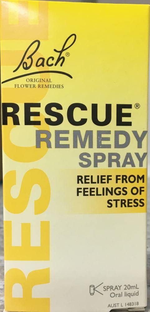 Bach Rescue Remedy Spray 20 mL - DominionRoadPharmacy