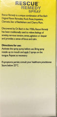 Bach Rescue Remedy Spray 20 mL - DominionRoadPharmacy