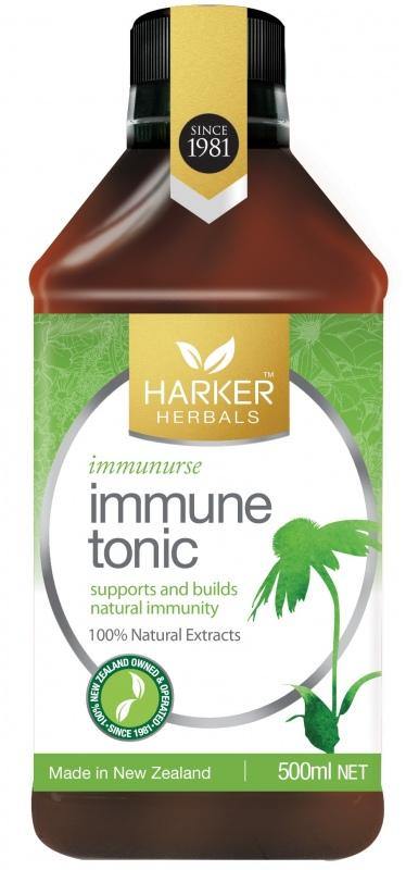 Malcolm Harker ImmuneTonic natural immunity 500ml - DominionRoadPharmacy