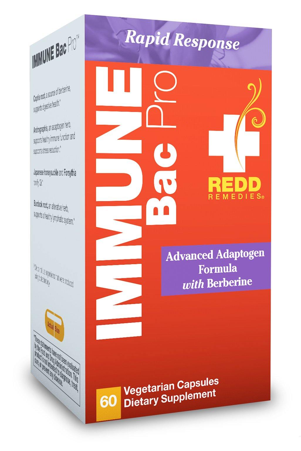 Redd Remedies Immune Bac Pro 60 Vegetarian Capsules