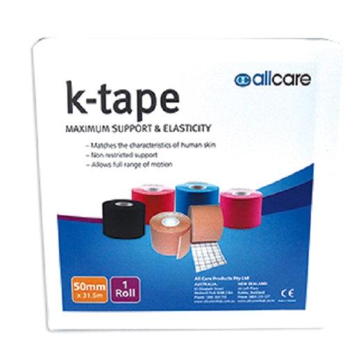 ALLCARE PREMIUM K-TAPE - 50mm x 5m - Pakuranga Pharmacy