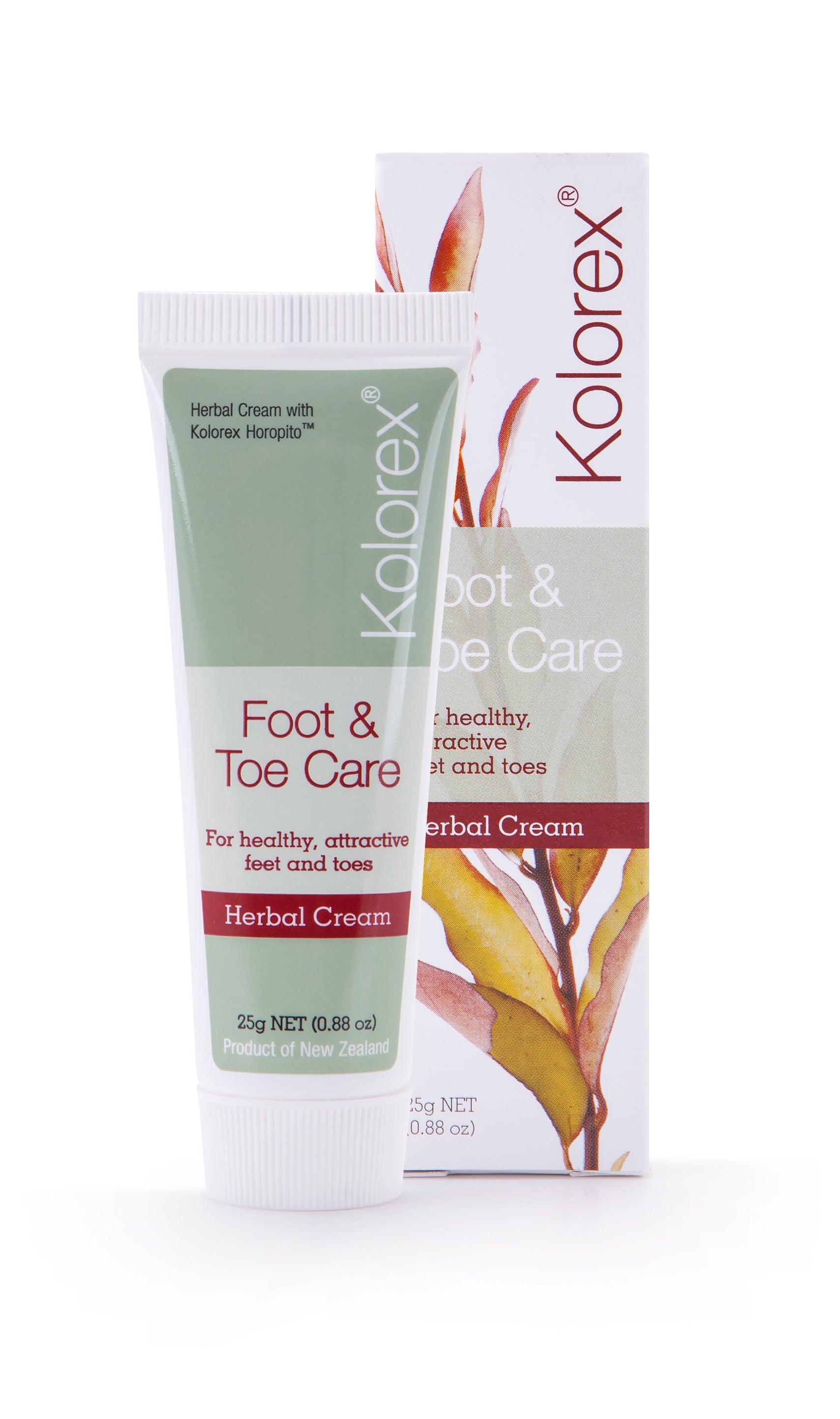 Kolorex Foot &amp; Toe Care Herbal Cream 25gm