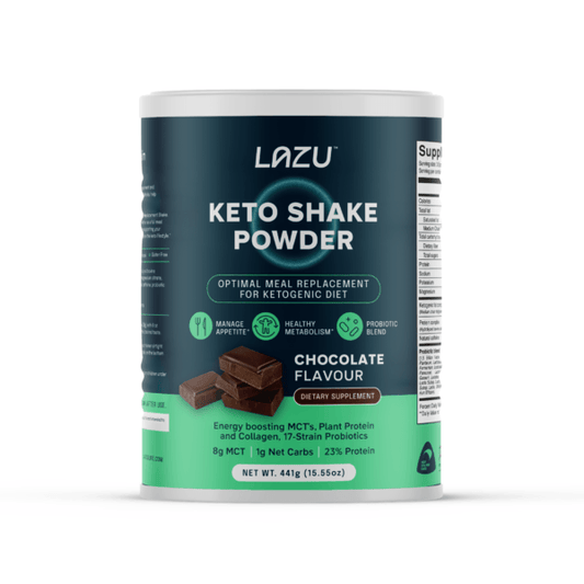 Lazu Keto Shake Powder Chocolate 441 gm